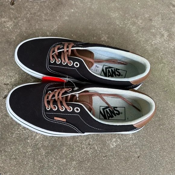 Vans women’s Trainers Low Top Sneakers in black men’s size 6.5 women’s 8 - Picture 4 of 5